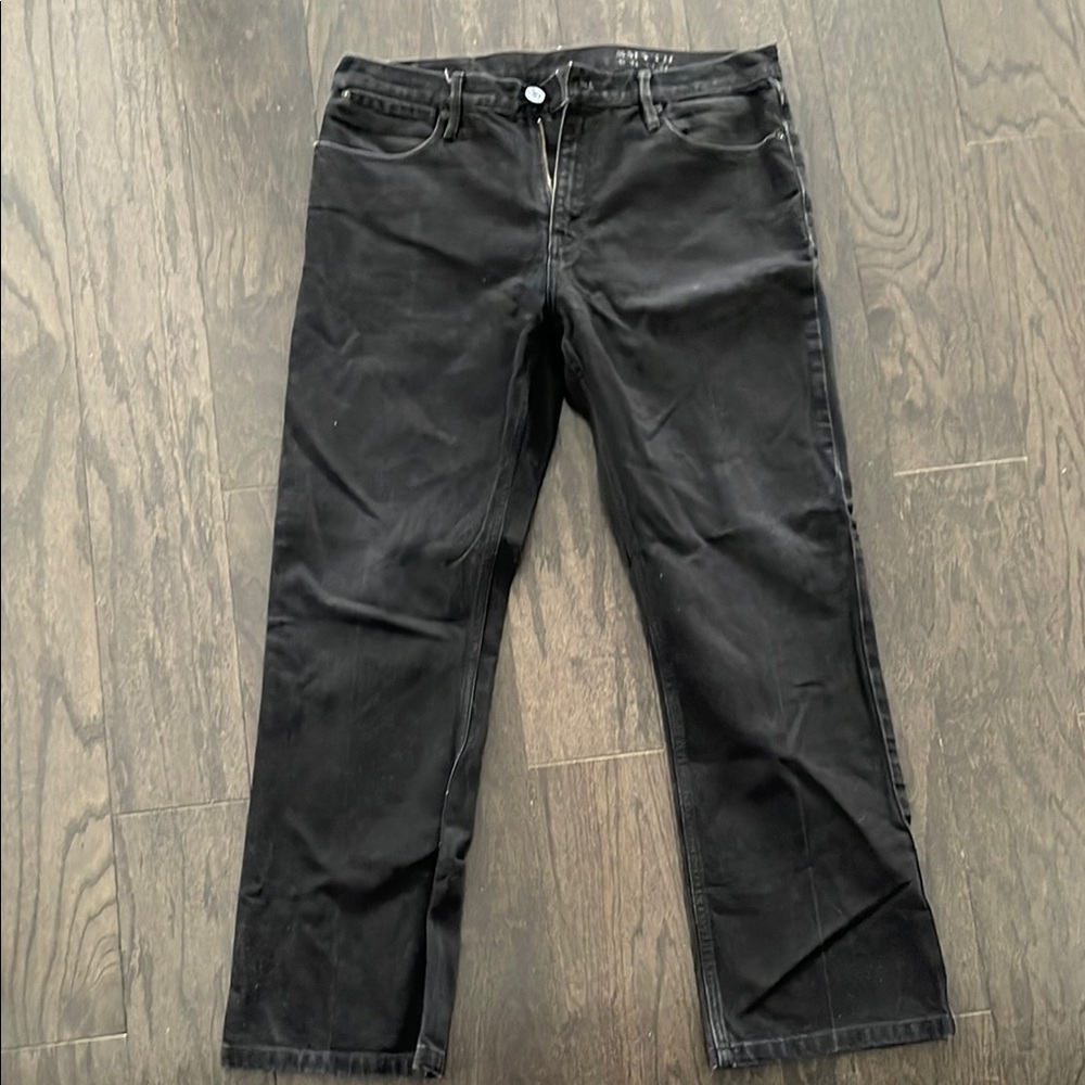 Men’s Burberry Black Straight Jeans Classic Style